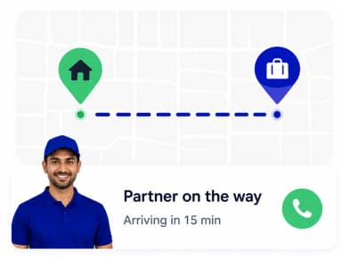 Pickup & Live Tracking