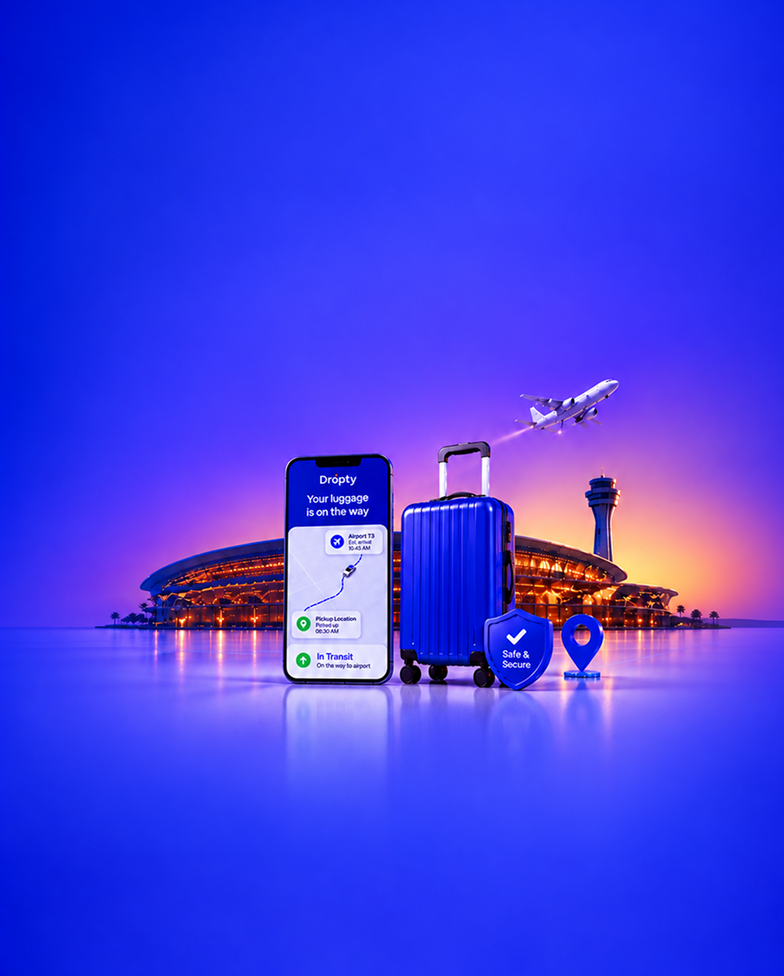 Dropty luggage service